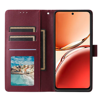 Wallet Phone Case for Oppo F27 5G / Reno12 F 4G / Reno12 F 5G / Reno12 FS PU Leather Cover