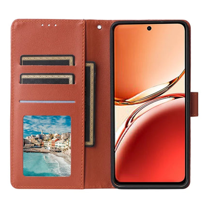 Wallet Phone Case for Oppo F27 5G / Reno12 F 4G / Reno12 F 5G / Reno12 FS PU Leather Cover
