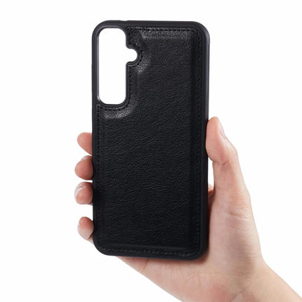 For Samsung Galaxy A16 5G / A16 4G Case Calf Texture PU Leather Anti Fingerprint Back Phone Cover