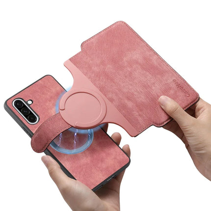 For Samsung Galaxy A36 5G Case CASENEO Detachable Magnetic RFID Block Leather Phone Wallet Cover