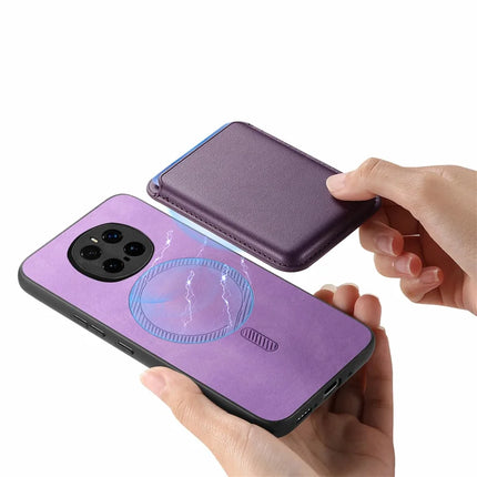 For Honor Magic7 Pro 5G Case Detachable Magnetic Card Bag Leather Phone Back Cover