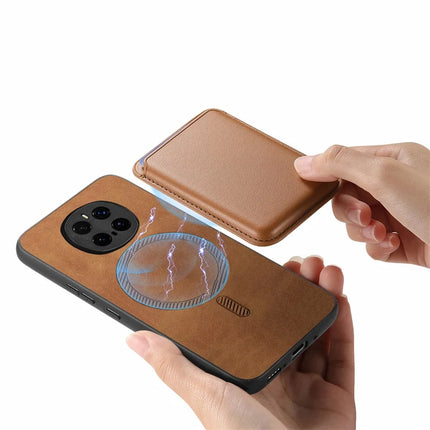 For Honor Magic7 Pro 5G Case Detachable Magnetic Card Bag Leather Phone Back Cover