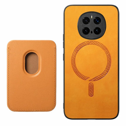 For Honor Magic7 Pro 5G Case Detachable Magnetic Card Bag Leather Phone Back Cover