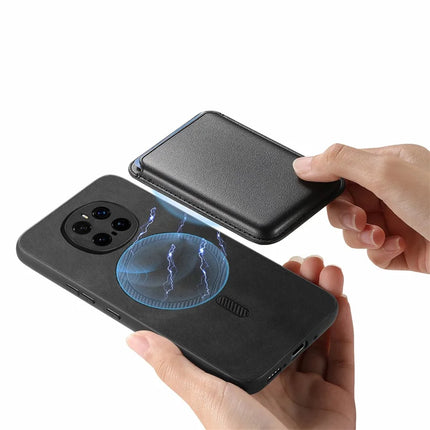 For Honor Magic7 Pro 5G Case Detachable Magnetic Card Bag Leather Phone Back Cover