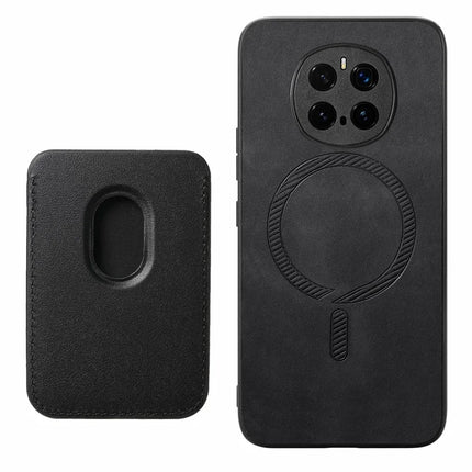 For Honor Magic7 Pro 5G Case Detachable Magnetic Card Bag Leather Phone Back Cover