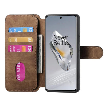For OnePlus 12 5G Case CASENEO Detachable Magnetic RFID Block Leather Phone Wallet Cover