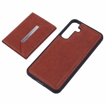 For Samsung Galaxy A16 5G / A16 4G Case Card Bag Kickstand TPU + PU Phone Cover