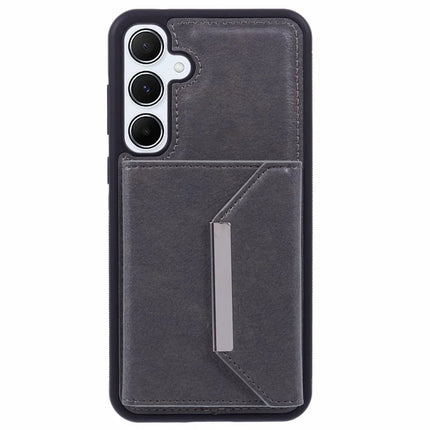 For Samsung Galaxy A16 5G / A16 4G Case Card Bag Kickstand TPU + PU Phone Cover