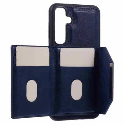 For Samsung Galaxy A16 5G / A16 4G Case Card Bag Kickstand TPU + PU Phone Cover