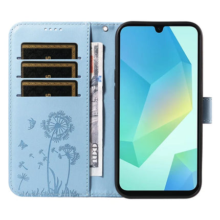 For Samsung Galaxy A54 5G Leather Case Wallet Phone Cover Dandelion Imprint