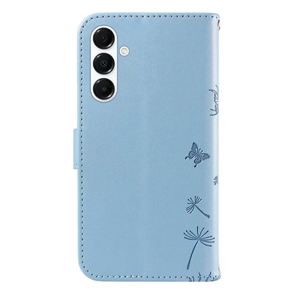 For Samsung Galaxy A54 5G Leather Case Wallet Phone Cover Dandelion Imprint