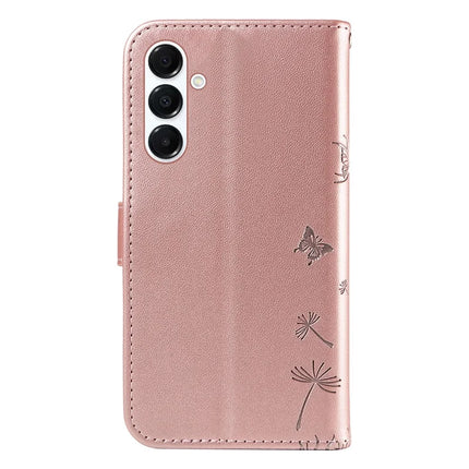 For Samsung Galaxy A54 5G Leather Case Wallet Phone Cover Dandelion Imprint
