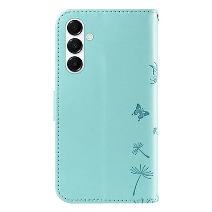 For Samsung Galaxy A54 5G Leather Case Wallet Phone Cover Dandelion Imprint