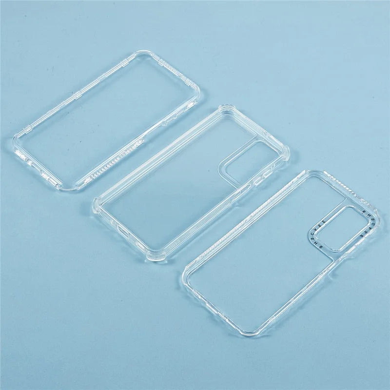ShopCaseCart Case Samsung Galaxy A36 5G / A56 5G Crystal Clear Protective cover 3 in 1 Impact-resistant PC + TPU Phone Guard