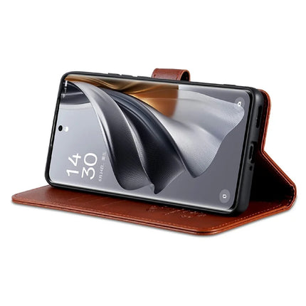 AZNS For Honor 300 Case Anti-Scratch PU Leather Stand Wallet Phone Cover