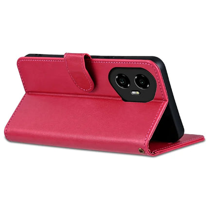 AZNS For Honor 300 Case Anti-Scratch PU Leather Stand Wallet Phone Cover