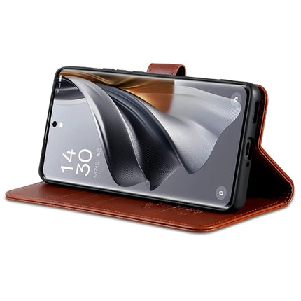 AZNS For Honor 300 Pro Case Anti-Scratch PU Leather Stand Wallet Phone Cover