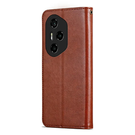 AZNS For Honor 300 Pro Case Anti-Scratch PU Leather Stand Wallet Phone Cover