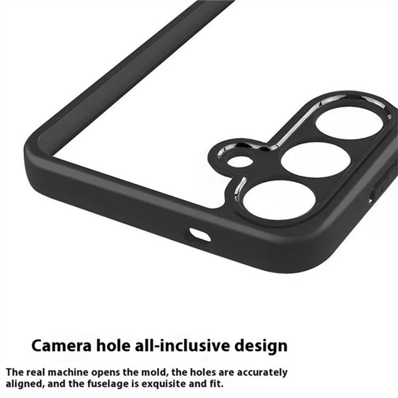 ShopCaseCart Case Samsung Galaxy A36 5G Protective cover Impact-resistant PC + TPU Clear Back Phone Guard