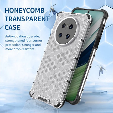 For Huawei Mate 70 Pro+  /  Mate 70 Pro Case Compatible with MagSafe Honeycomb Design TPU + PC Phone Cover