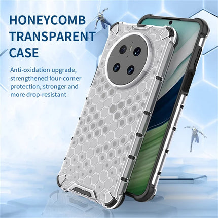 For Huawei Mate 70 Pro+  /  Mate 70 Pro Case Compatible with MagSafe Honeycomb Design TPU + PC Phone Cover