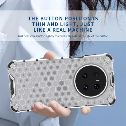 For Huawei Mate 70 Pro+  /  Mate 70 Pro Case Compatible with MagSafe Honeycomb Design TPU + PC Phone Cover