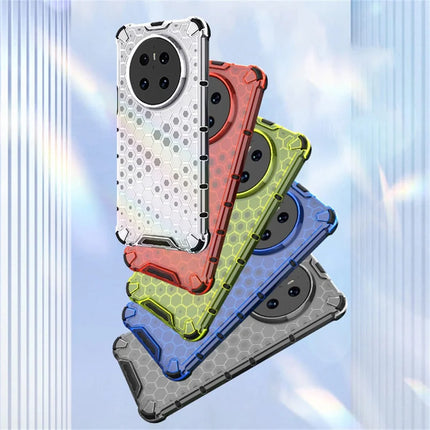 For Huawei Mate 70 Pro+  /  Mate 70 Pro Case Compatible with MagSafe Honeycomb Design TPU + PC Phone Cover