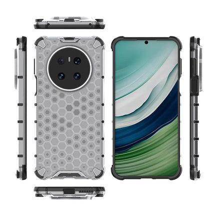For Huawei Mate 70 Pro+  /  Mate 70 Pro Case Compatible with MagSafe Honeycomb Design TPU + PC Phone Cover
