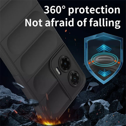 For Motorola Moto G35 5G Case Anti-Drop Soft TPU Rugged Phone Back Cover