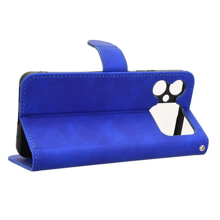 For Cubot A20 Leather Case Skin-Feel Anti-Drop Wallet Flip Phone Cover