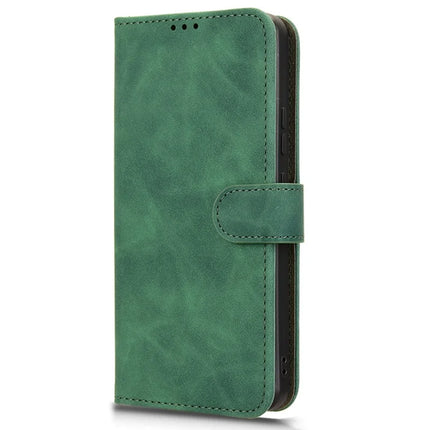 For Cubot A20 Leather Case Skin-Feel Anti-Drop Wallet Flip Phone Cover