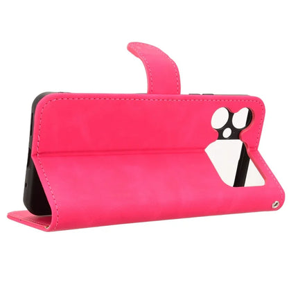 For Cubot A20 Leather Case Skin-Feel Anti-Drop Wallet Flip Phone Cover