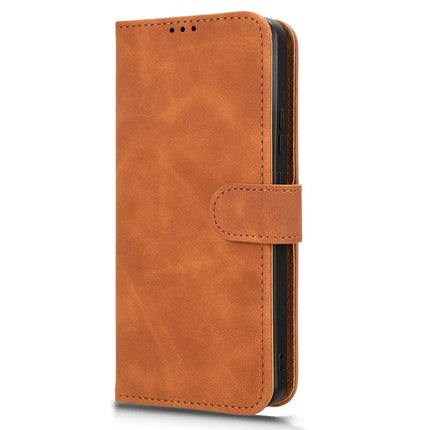 For Cubot A20 Leather Case Skin-Feel Anti-Drop Wallet Flip Phone Cover