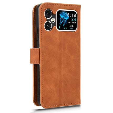 For Cubot A20 Leather Case Skin-Feel Anti-Drop Wallet Flip Phone Cover