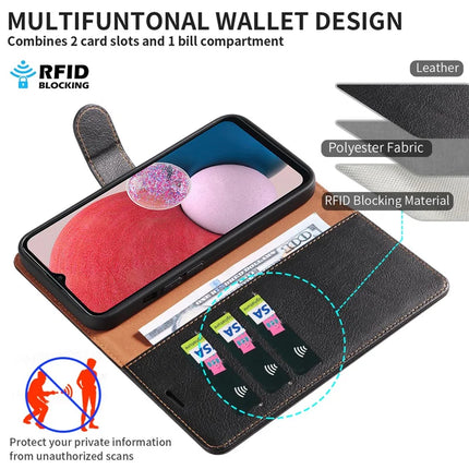 For Samsung Galaxy A16 5G  /  4G Case Magnetic RFID Blocking Leather Phone Wallet Cover