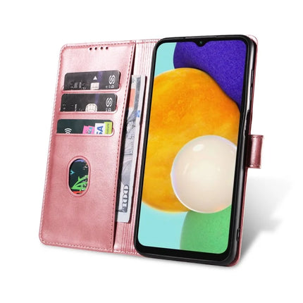 For Samsung Galaxy A16 5G  /  4G Case Leather Stand Phone Shell with Magnetic Closure