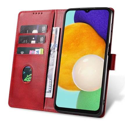 For Samsung Galaxy A16 5G  /  4G Case Leather Stand Phone Shell with Magnetic Closure
