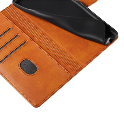 For Samsung Galaxy A16 5G  /  4G Case Leather Stand Phone Shell with Magnetic Closure