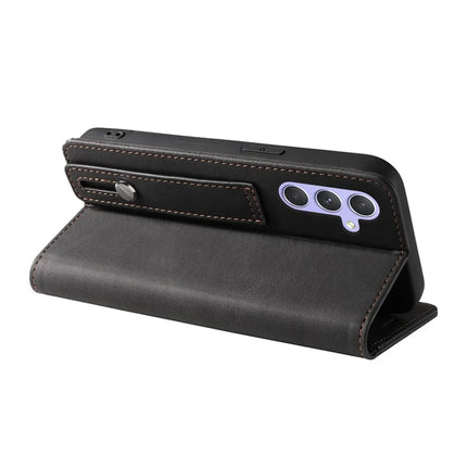 For Samsung Galaxy A16 5G  /  4G Case Wristband Design Stand Magnetic Leather Phone Wallet Cover