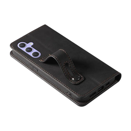 For Samsung Galaxy A16 5G  /  4G Case Wristband Design Stand Magnetic Leather Phone Wallet Cover