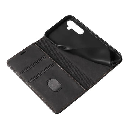 For Samsung Galaxy A16 5G  /  4G Case Wristband Design Stand Magnetic Leather Phone Wallet Cover