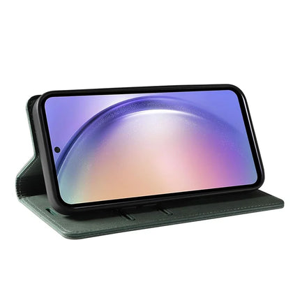 For Samsung Galaxy A16 5G  /  4G Case Wristband Design Stand Magnetic Leather Phone Wallet Cover