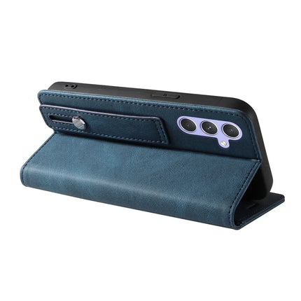 For Samsung Galaxy A16 5G  /  4G Case Wristband Design Stand Magnetic Leather Phone Wallet Cover