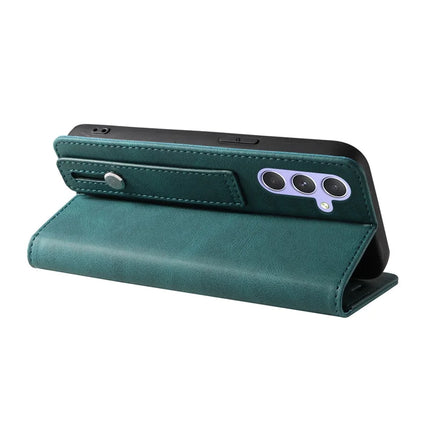 For Samsung Galaxy A16 5G  /  4G Case Wristband Design Stand Magnetic Leather Phone Wallet Cover