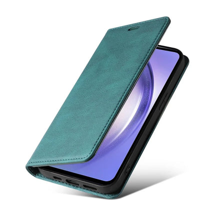 For Samsung Galaxy A16 5G  /  4G Case Wristband Design Stand Magnetic Leather Phone Wallet Cover
