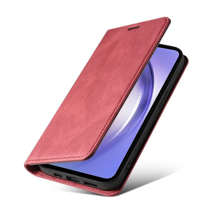 For Samsung Galaxy A16 5G  /  4G Case Wristband Design Stand Magnetic Leather Phone Wallet Cover