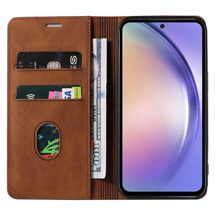 For Samsung Galaxy A16 5G  /  4G Case Wristband Design Stand Magnetic Leather Phone Wallet Cover
