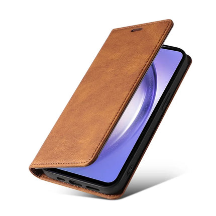 For Samsung Galaxy A16 5G  /  4G Case Wristband Design Stand Magnetic Leather Phone Wallet Cover