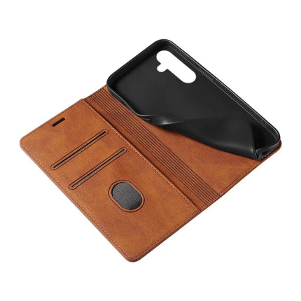 For Samsung Galaxy A16 5G  /  4G Case Wristband Design Stand Magnetic Leather Phone Wallet Cover