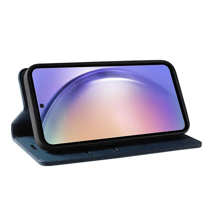 For Samsung Galaxy A36 5G Case Wristband Design Stand Magnetic Leather Phone Wallet Cover